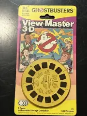 SUPER RARE! View-Master 3-D Set - The Real Ghostbusters - 1987 - Sealed On Card!