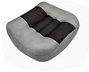 Car Seat Cushion Pad Heightening Height 4.7" Portable Breathable Mesh, Effectively Increase The Field of View, Su ort Chair Pads Pillow for Wheelchair, Office, Auto PjxTBd (Color : Gray)