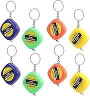 Gatuida Mini Tape Measure Keychain Retractable Measuring Tape Keychain Pendant for Everyday Use Random Color