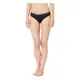 Calvin Klein 女性比基尼內褲 超細纖維製成 CK ONE刺繡 女生內褲 黑色 凱文克萊 QF5746-001