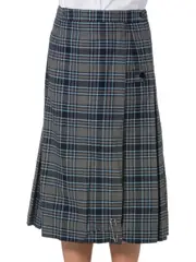Grey/Blue Plaid Kilt