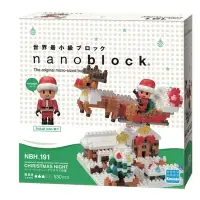 在飛比找Yahoo奇摩購物中心優惠-Nanoblock 迷你積木 - NBH191 聖誕夜故事