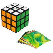 Rubik's Cube, Original 3x3 Puzzle Brain Teaser Fidget Toy with Removable Inte...