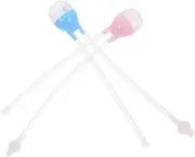 Gatuida 2pcs Nasal Nasal Nasal Nasal Sucker Suckers Stuff for Snots Cleaner Reusable Nasal Aspirators for