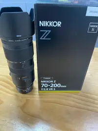 在飛比找露天拍賣優惠-尼康Z70-200/2.8 鏡頭 包裝配件齊全 成色99新