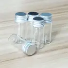 7ml Glass Bottles Oils Aluminum Essential DIY Mini Lids 10-100pcs Perfume