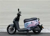 在飛比找樂天市場購物網優惠-BLR gogoro ID19粉紅暴龍 雙面車套 車身防刮套