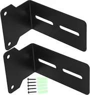 1 Set Speaker Wall Mount Bracket Sturdy and Durable Speaker Holder Easy Installation Secure Mounting for Home Audio Systems