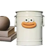 Small Trash Can Little Garbage Bin Car Wastebasket Creative Countertop