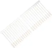 VICASKY 2 Boxes Adhesive Ear Sticks Reusable Ear Cleaning Swabs Safe Design for Easy Use for Adults
