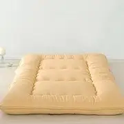 Roll-up Futon Mattress Thicken Floor Mattress Double Single Japanese Futons Foldable Student Dormitory Sleeping Pad(C,120x200cm(47x79inch))
