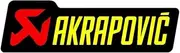 AKRAPOVIC P-HST2AL Heat Resistant Silencer Sticker, 5.9 x 1.7 inches (150 x 44 mm), Aluminum