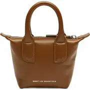 Want Les Essentiels Micro O'Hare Smooth Leather Crossbody Bag in Cuero at Nordstrom One Size