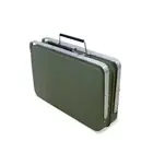 Portable Charcoal Grill, Small BBQ Smoker Grill Green