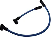 RONGSU Spark Plug Wire Blue 10.4mm 10mm Fit for Harley Davidson Dyna Softail FXD 1999-2019 DYNA-409BL