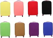 [WOFASHPURET] Travel Suitcase Luggage Cover Dust Cover Suitcase Protector 18-20 Inches Black