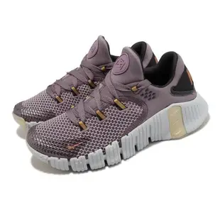 Nike 訓練鞋 Wmns Free Metcon 4 PRM 女鞋 藕紫 古銅金 健身 舉重 運動鞋 DQ4678-500