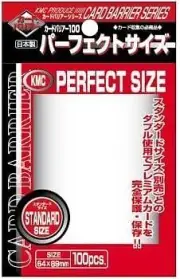 KMC Perfect Size Trading Card Sleeves Deck Protectors Standard Size 64x89mm - 10