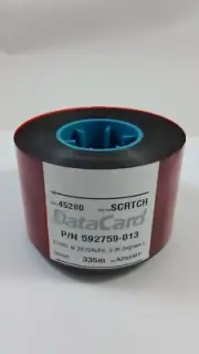 Datacard UltraGrafix UG800/9000 Scratch Off Ribbion P/N 592759-013