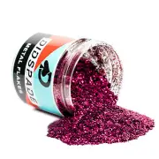 6oz Razz 0.015 Fuscia Metal Flake - Solvent Resistant Glitter