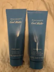 Davidoff Cool Water Body Lotion & Shower Gel Set (2.5 fl oz / 75 ml)