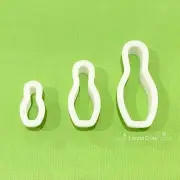Bowling Pin Polymer Clay Cutter Set