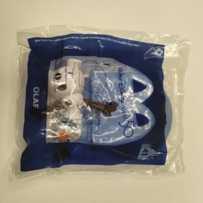 2021 Walt Disney World 50 McDonalds Happy Meal Toy #41 Olaf From Elsa And Anna