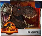 Jurassic World T-Rex Hand Puppet in Window Box, Multicolor