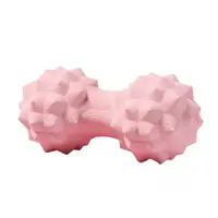 在飛比找momo購物網優惠-【S-SportPlus+】按摩球 雙球筋膜球 花生球(花生