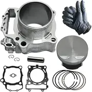 Tupo 96.6mm Cylinder Piston Ring Gasket Top End Rebuild Kit Compatible with Polaris Sportsman 550 Sportsman XP 550 Sportsman Touring 550 EPS Sportsman X2 550 Sportsman Forest 550 2009-2014 ATV