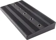 Guitar Pedalboard, Black Guitar Effect Pedal Board for Setting Up an Effect Pedal, Super Light Accessories,Power Supply for Guitar Effect Pedals
