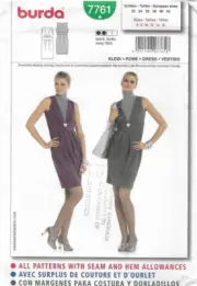 C209 BURDA 7761: DRESS SIZE 6-16 SEWING PATTERN