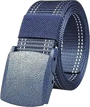 [Dcvmvmn] Men's Outdoor Casual Canvas Belt Training Nylon Belt With Adjustable Unisex Sports Canvas Belts, 17