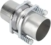 Akozon 3 Inch Universal Exhaust Spring Bolt Flange, Stainless Steel, Quick Attachment, Pipe Repair, Car