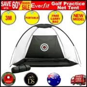 3M Golf Practice Net Hitting Net Driving Netting Chipping Cage Training Aid AU