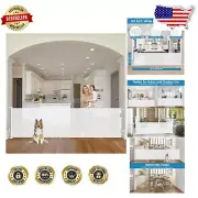 Retractable Extra Wide Safety Gate for Kids & Pets - Easy One-Handed Operation