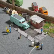 Truck Scale Kit OO/HO Gauge Busch 1649