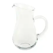 Wilkie Brothers Balmoral 1L Glass Water Jug w/ Handle Juice Drink Pitcher Clear