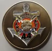 NEW Clearwater Fire Department Challenge Coin Station 44 The Boat House Station