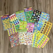 Trend Eureka Retro Scratch 'N Sniff Stinky Stickers Huge Lot 39 Sheets Unused