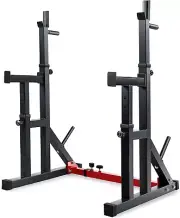 Squat Rack for Home Gym, Weight Lifting Bench Press Rack, 550LBS Capacity Fitnes
