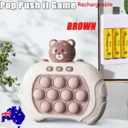 Rechargeable 3 Types Pop Push it Game Controller Sensory Fidget Toy Electronic W