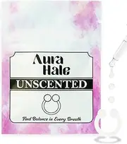 AuraHale Nasal Diffuser Ring – Unscented for Your Own Oil/Blends, Unleash Your Creativity | Wearable Aromatherapy | Medical-Grade Silicone