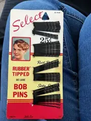 NM-063 - Lady Lora Select Bob Bobby Pins on Original Card 1950's-60's Vintage