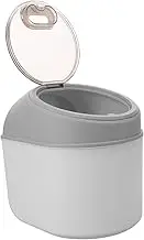 LAPYAPPE Airtight Rice Storage Container with Clear Window Large Capacity Plastic Food Bucket for Pantry Organization Sealed Grain Box for Rice Flour and More and Safe Design