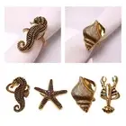 Napkin Rings Napkin Rings Holder Decoration Table Setting Sea Animal for