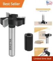 Precision Carbide Wood Planing Router Bit 1/4 Shank - Versatile Routing Tool
