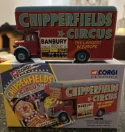 CORGI CLASSICS CHIPPERFIELDS CIRCUS 97092 BEDFORD PANTECHNICON BILLY SMEE WARDRO