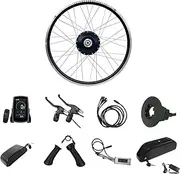 TDR 48V 750W Electric Bike Conversion Kit, Rear Wheel Drive, 29", 28", 700C Rim, 13AH Battery, Twist Throttle, Pedal Assist, Disc & V-Brake Compatible