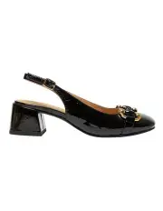 [Jane Debster] London Heeled Shoes in Black Patent